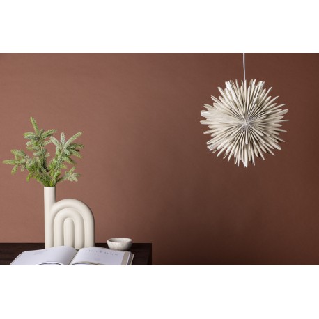 Salen Pendel Lampe - Beige og Hvid