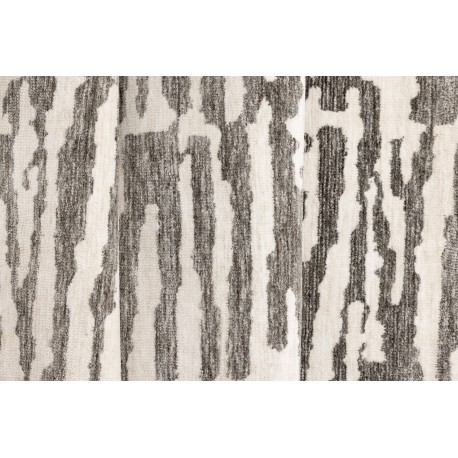 Milos Tæppe - Grå og Hvid