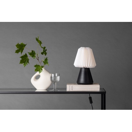 Fjallen Bordlampe - Sort og Hvid