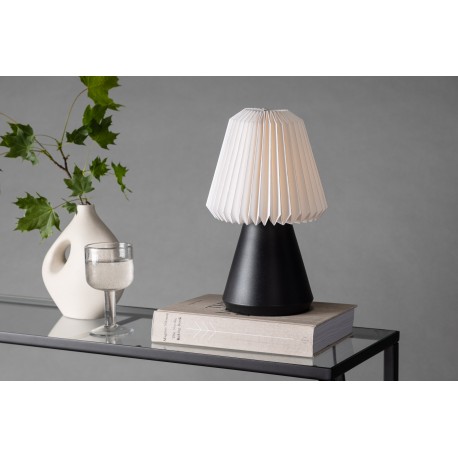 Fjallen Bordlampe - Sort og Hvid