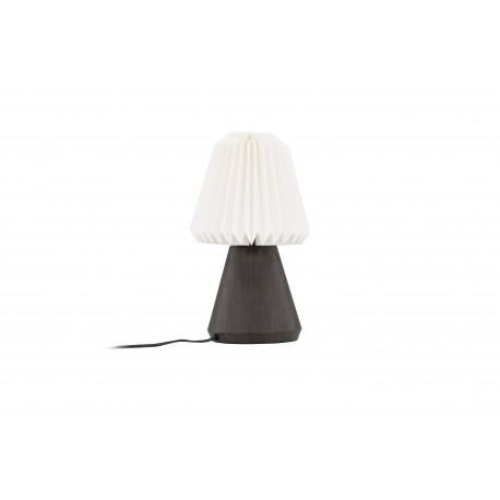 Fjallen Bordlampe - Valnød og Hvid