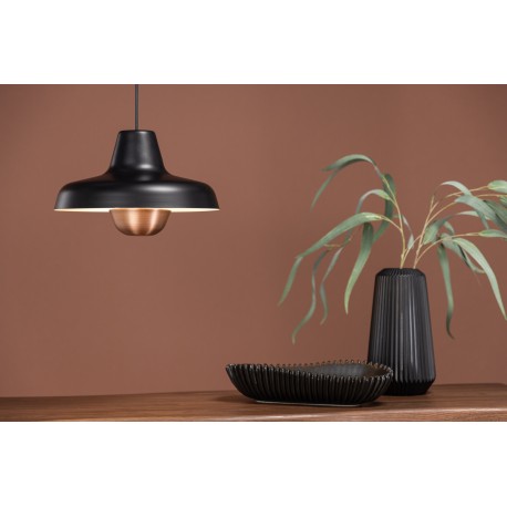 Hogbyn Loftlampe - Sort og Kobber