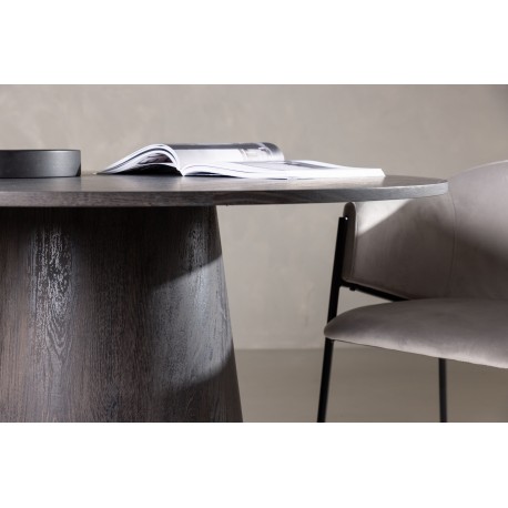Lanzo Rundt spisebord - Mocca