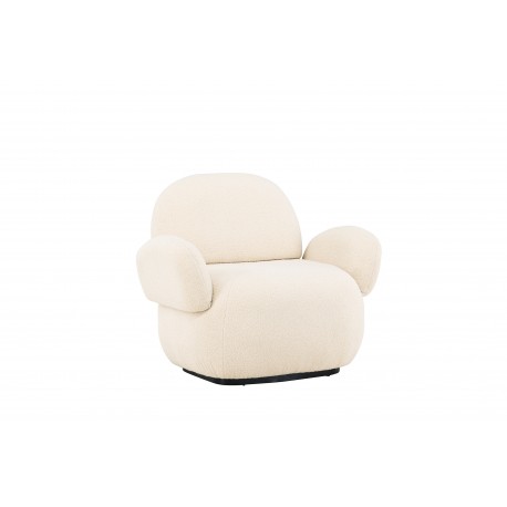 Sevilla Lænestol - Beige og Sort