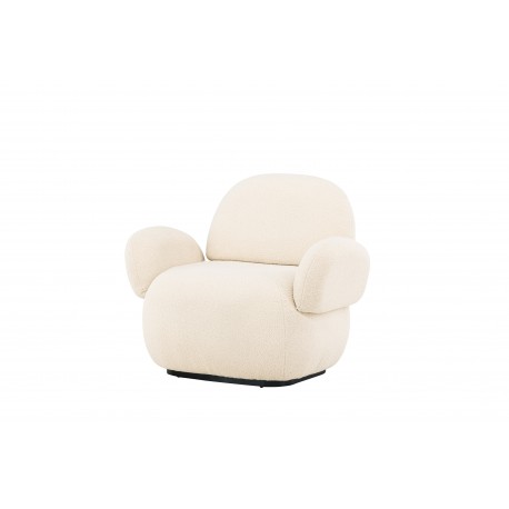Sevilla Lænestol - Beige og Sort