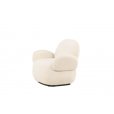 Sevilla Lænestol - Beige og Sort