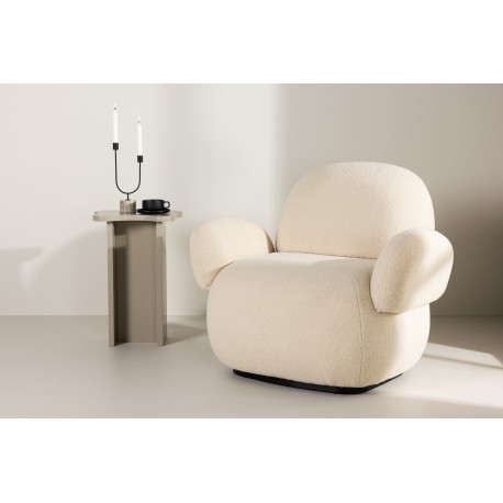 Sevilla Lænestol - Beige og Sort