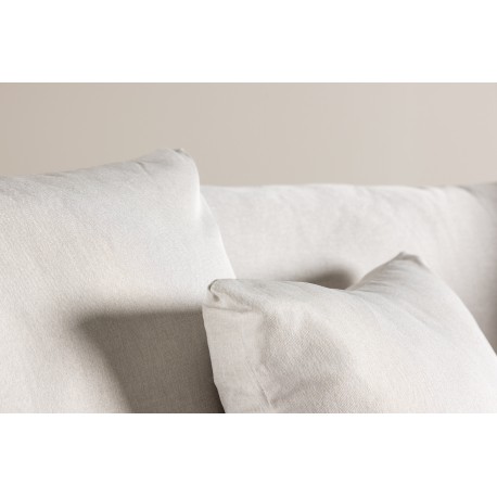 Sofia 3 personers Sofa - Beige og Sort