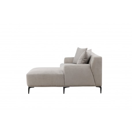 Viskan 3 personers Sofa - Sort og Lysegrå