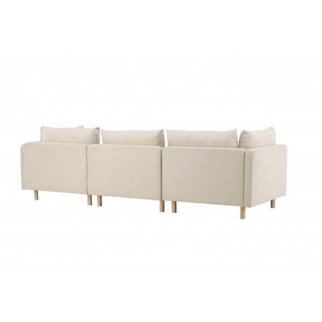 Zero 3 personers Sofa - Beige