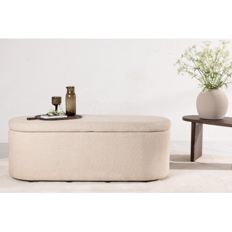 Potenza Ottoman - Off White