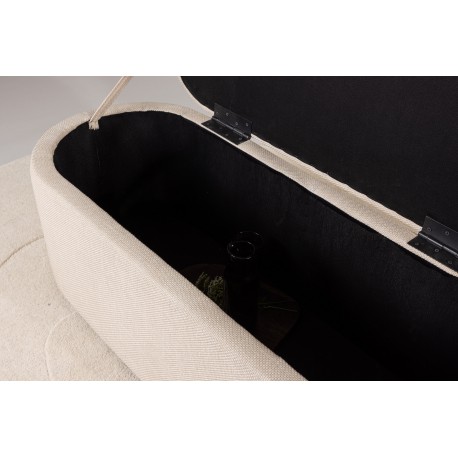 Potenza Ottoman - Off White