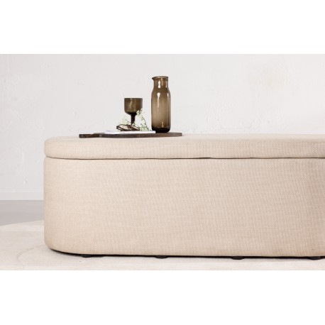 Potenza Ottoman - Off White