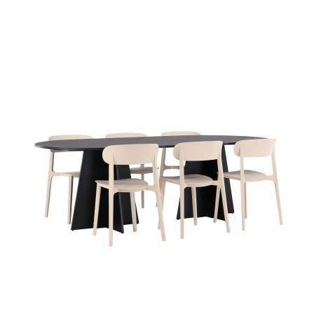 Bootcut Oval, Åstol