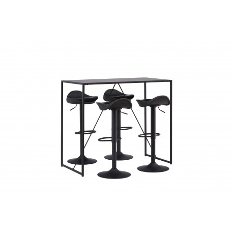 Brea Spisebordssæt - Sort