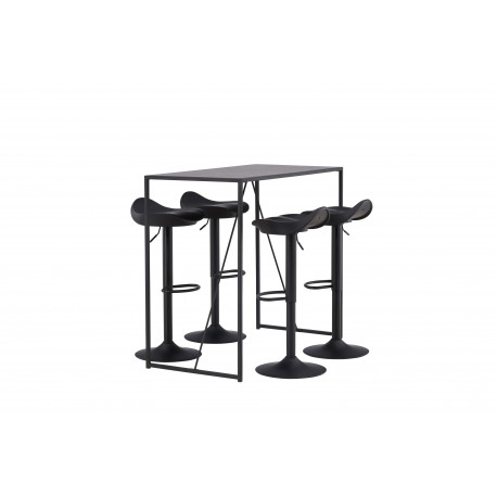 Brea Spisebordssæt - Sort