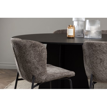 Spisebordssæt Bootcut med Modesto stole