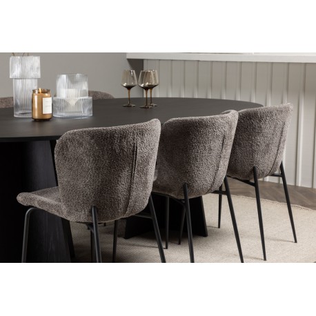 Spisebordssæt Bootcut med stole Modesto