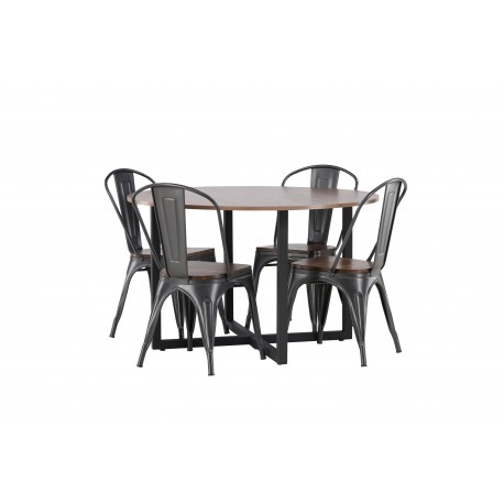 Durango Rundt Spisebordssæt