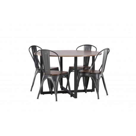 Durango Rundt Spisebordssæt