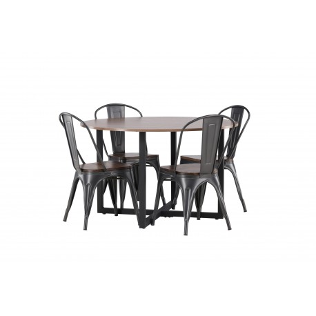 Durango Rundt Spisebordssæt