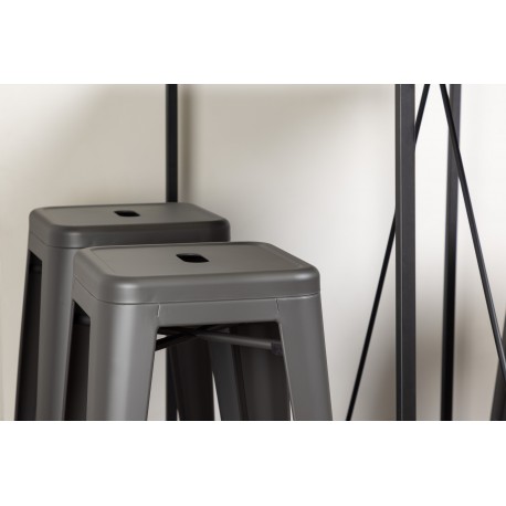 Brea Spisebordssæt - Sort og Mørkegrå