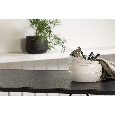 Brea Spisebordssæt - Sort og Mørkegrå