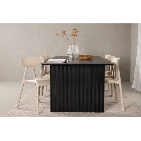 Spisebordssæt Vail med Ursholmen Spisebordsstole