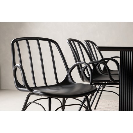 Spisebordssæt Vail med Dyron Spisebordsstole