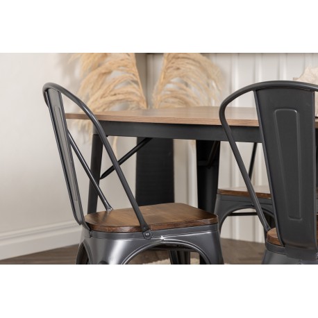 Tempe Spisebordssæt - Valnød