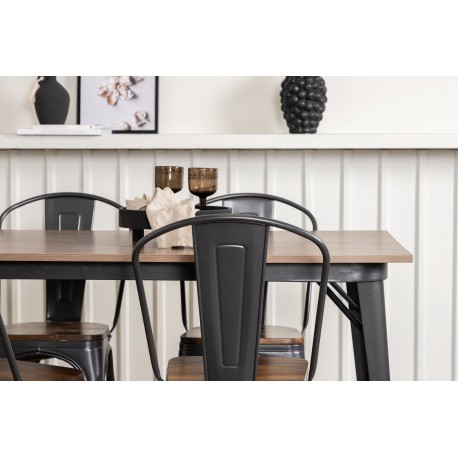 Tempe Spisebordssæt - Valnød