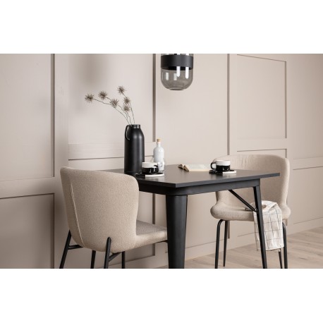 Tempe e Spisebordssæt - Beige og Sort