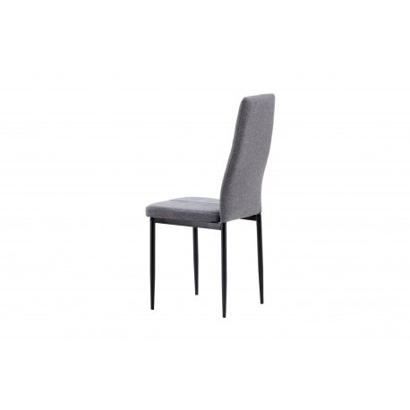 Petra Spisebordsstol - Mørkegrå stof