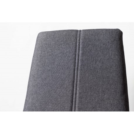 Petra Spisebordsstol - Mørkegrå stof