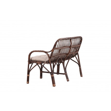 Nella 2 personers Sofa - Mørk Valnød