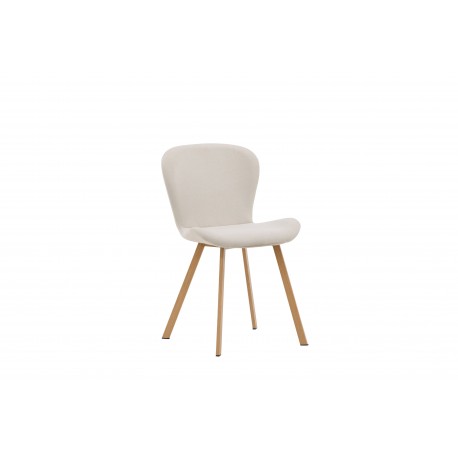 Lilja Spisebordsstol - Beige og Natur