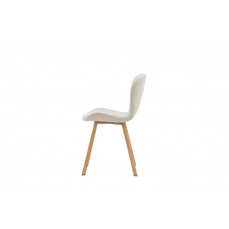 Lilja Spisebordsstol - Beige og Natur