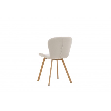 Lilja Spisebordsstol - Beige og Natur