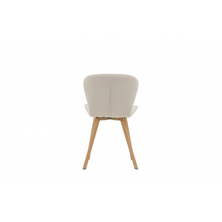 Lilja Spisebordsstol - Beige og Natur