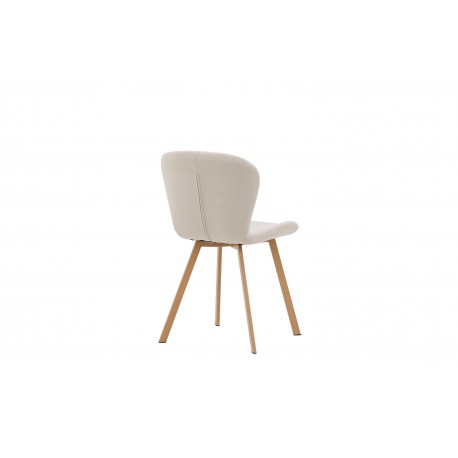 Lilja Spisebordsstol - Beige og Natur