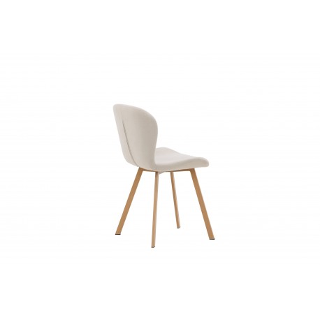 Lilja Spisebordsstol - Beige og Natur