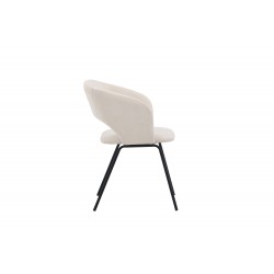 Day Spisebordsstol - Sort og Off White
