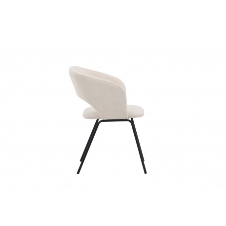 Day Spisebordsstol - Sort og Off White