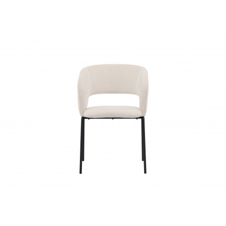Day Spisebordsstol - Sort og Off White