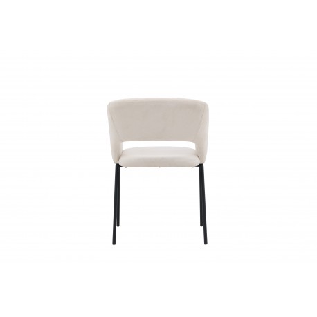 Day Spisebordsstol - Sort og Off White