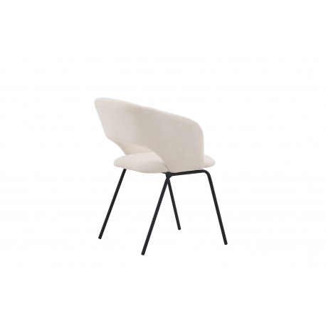 Day Spisebordsstol - Sort og Off White