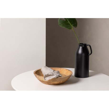 Danburi Rundt Spisebordssæt - Sort og Hvid