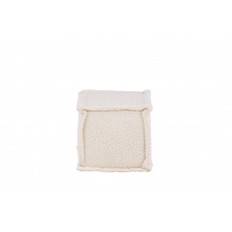 Castine Puf - Hvid