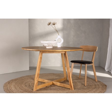 Yadikon Rundt spisebord - Brun