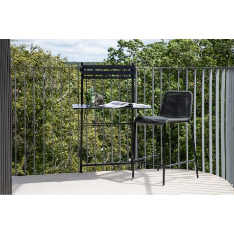 Borneo Cafébord - Sort